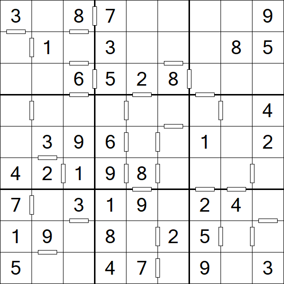 Consecutive Sudoku - Fácil