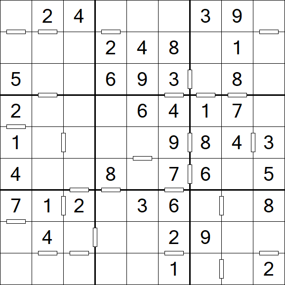 Consecutive Sudoku - Fácil