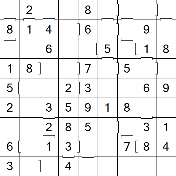 Consecutive Sudoku - Fácil