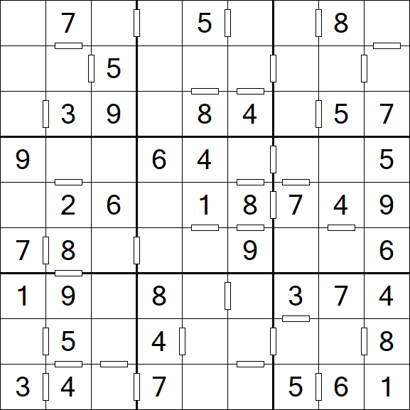 Consecutive Sudoku - Fácil