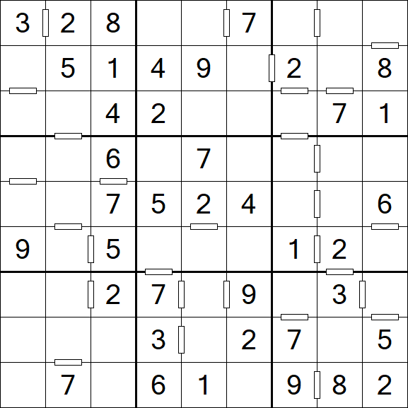 Consecutive Sudoku - Einfach
