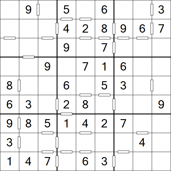 Consecutive Sudoku - Einfach