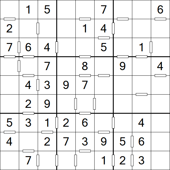Consecutive Sudoku - Einfach