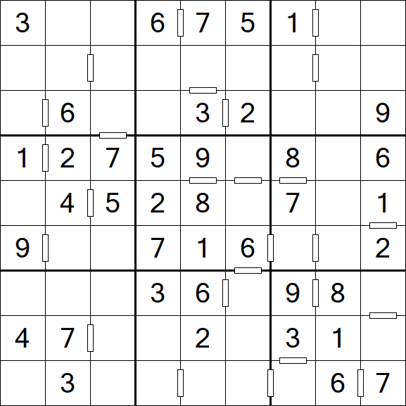 Consecutive Sudoku - Einfach
