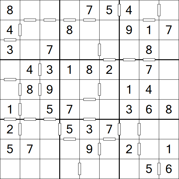 Consecutive Sudoku - Fácil