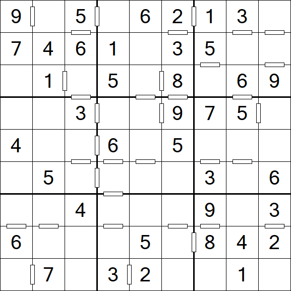Consecutive Sudoku - Einfach
