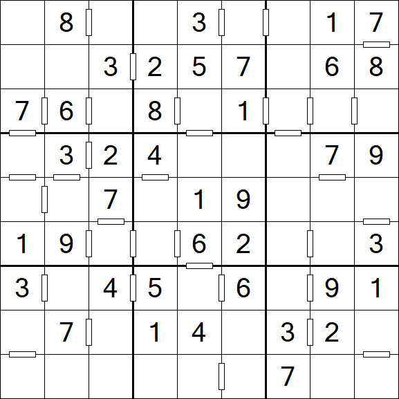 Consecutive Sudoku - Fácil