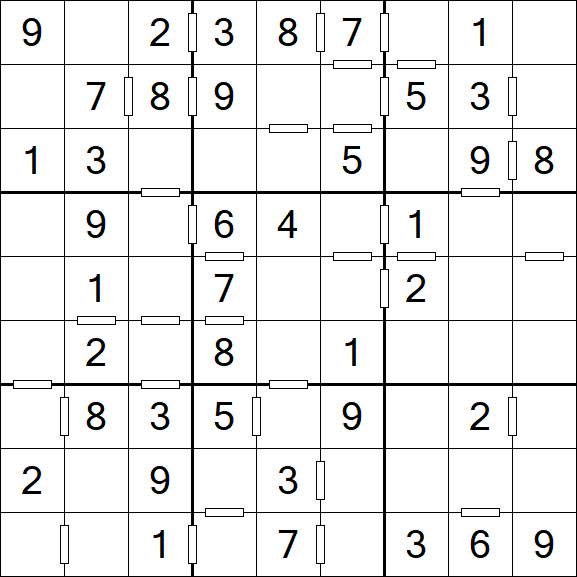 Consecutive Sudoku - Fácil