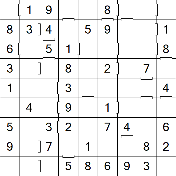 Consecutive Sudoku - Fácil