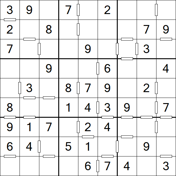 Consecutive Sudoku - Fácil