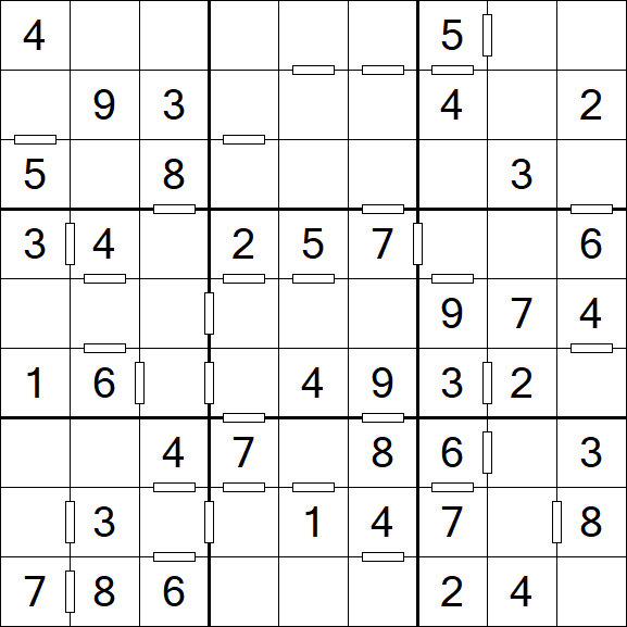 Consecutive Sudoku - Fácil