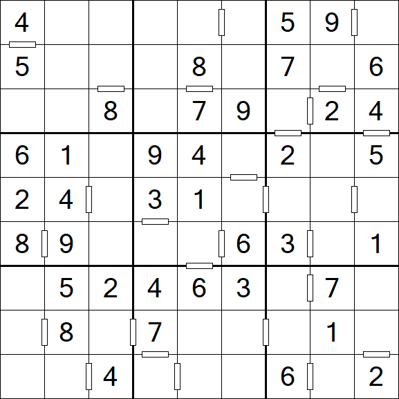 Consecutive Sudoku - Fácil