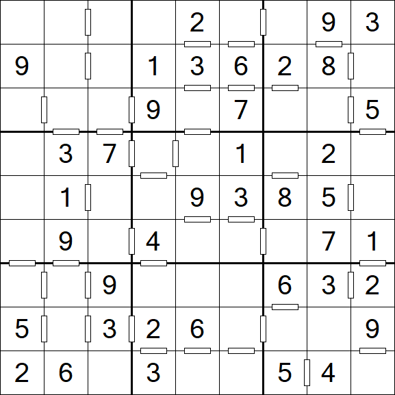 Consecutive Sudoku - Fácil