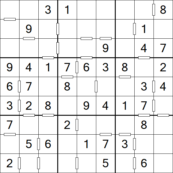 Consecutive Sudoku - Fácil