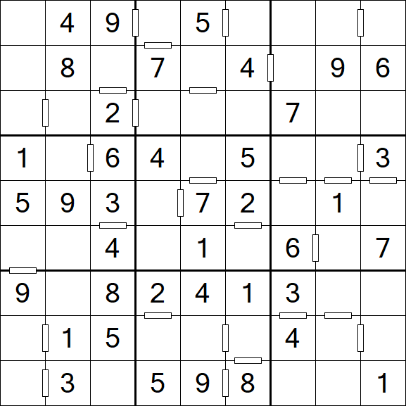 Consecutive Sudoku - Fácil