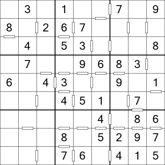 Consecutive Sudoku - Fácil