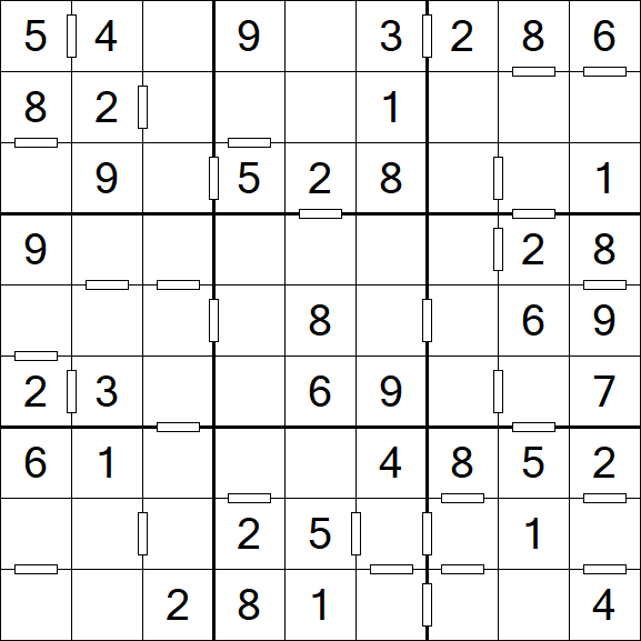 Consecutive Sudoku - Fácil