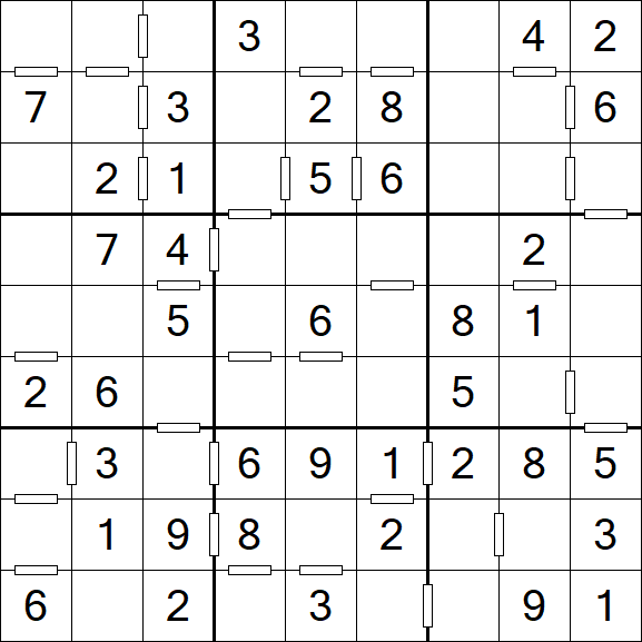 Consecutive Sudoku - Fácil