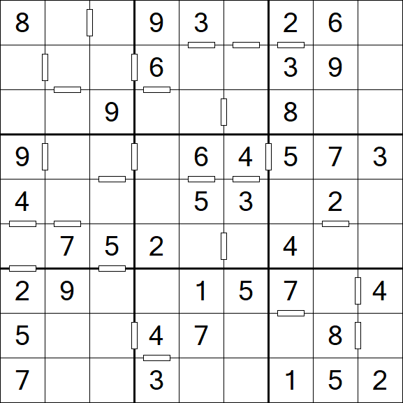 Consecutive Sudoku - Fácil
