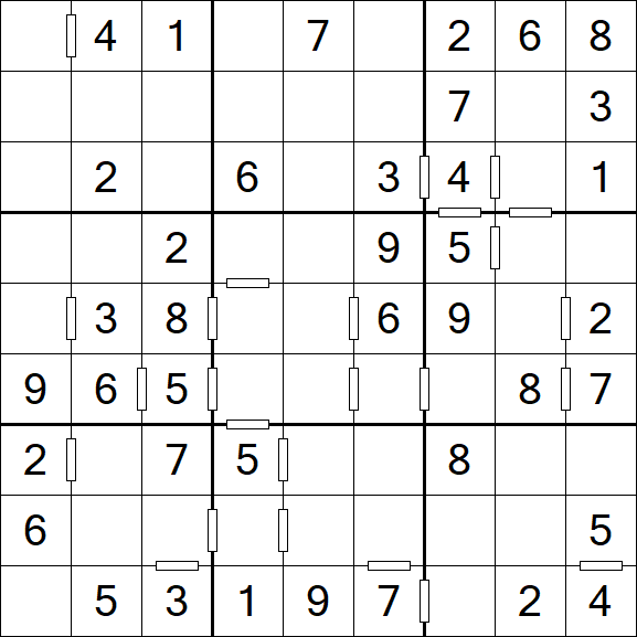 Consecutive Sudoku - Fácil