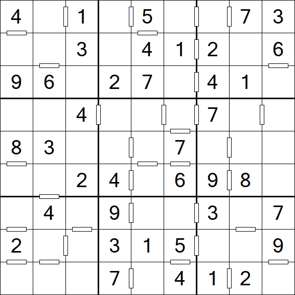 Consecutive Sudoku - Einfach