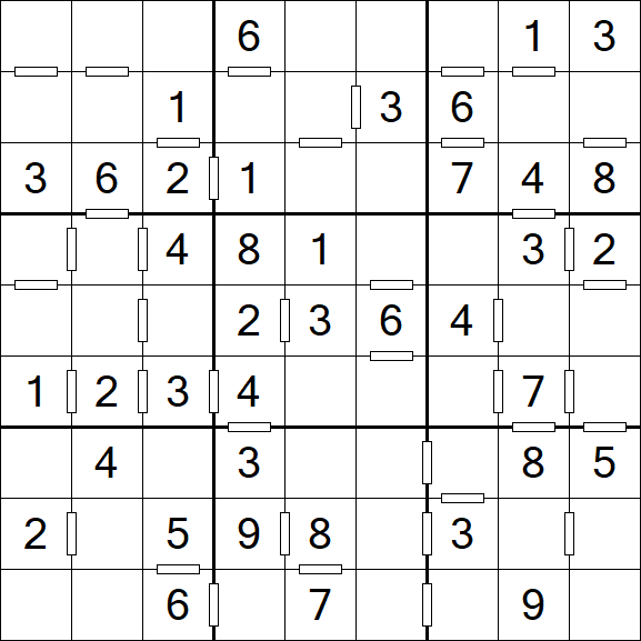 Consecutive Sudoku - Einfach