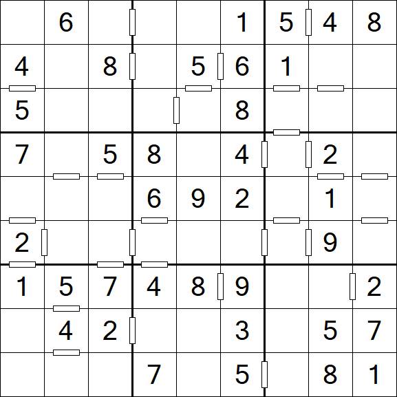 Consecutive Sudoku - Einfach