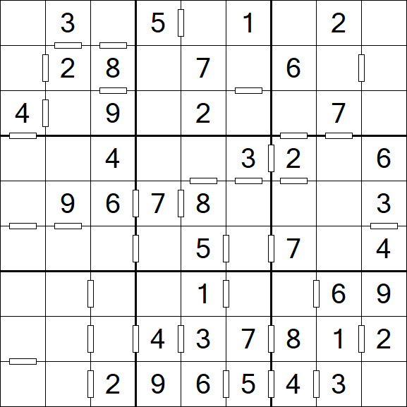 Consecutive Sudoku - Einfach