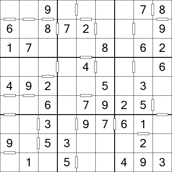 Consecutive Sudoku - Fácil