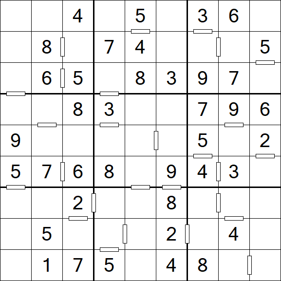 Consecutive Sudoku - Fácil