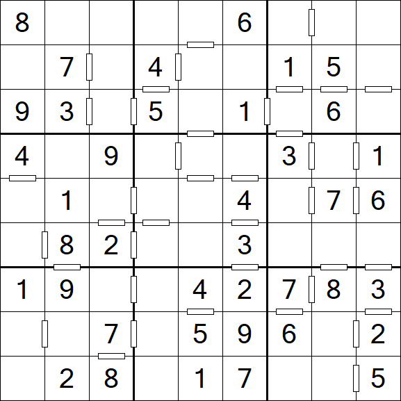 Consecutive Sudoku - Einfach