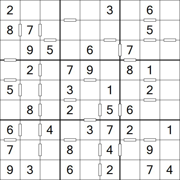 Consecutive Sudoku - Fácil