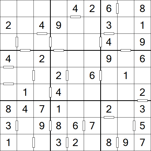 Consecutive Sudoku - Fácil