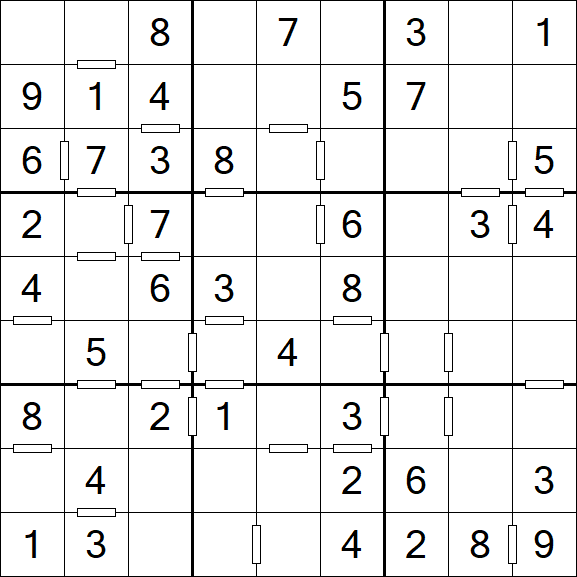 Consecutive Sudoku - Fácil