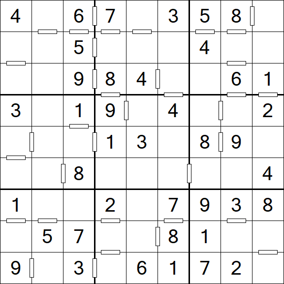 Consecutive Sudoku - Fácil