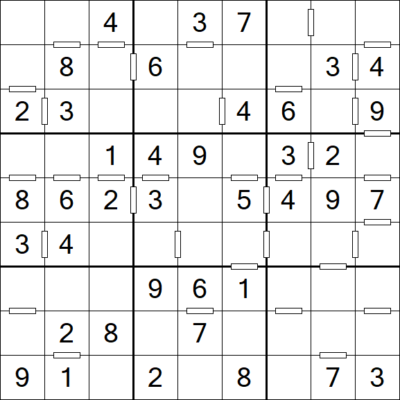 Consecutive Sudoku - Fácil