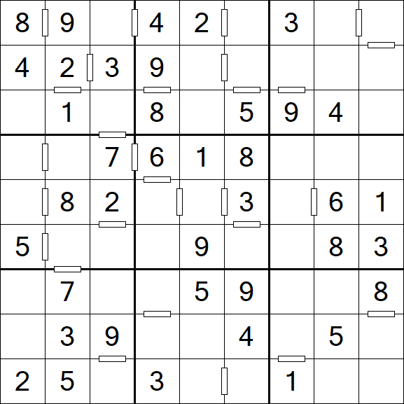 Consecutive Sudoku - Fácil