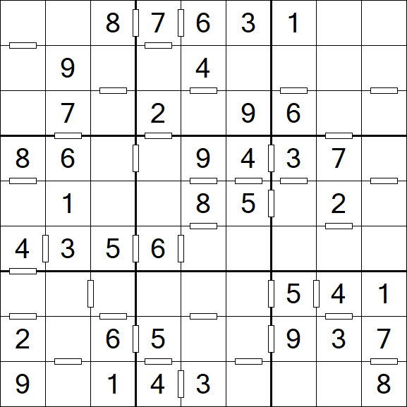 Consecutive Sudoku - Fácil
