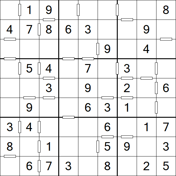 Consecutive Sudoku - Fácil
