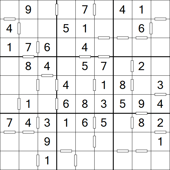 Consecutive Sudoku - Fácil
