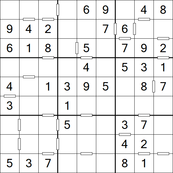 Consecutive Sudoku - Fácil