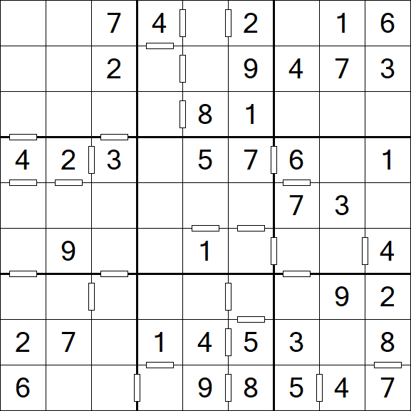 Consecutive Sudoku - Fácil