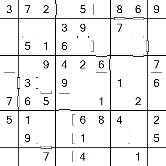 Consecutive Sudoku - Fácil