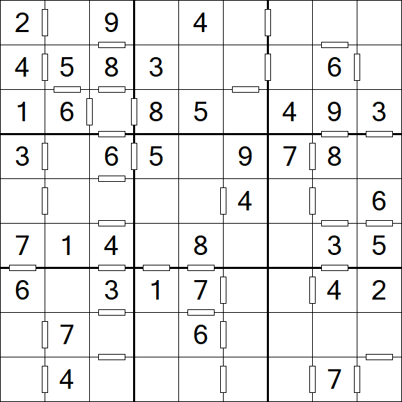 Consecutive Sudoku - Fácil