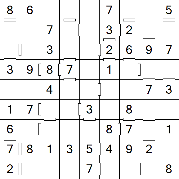 Consecutive Sudoku - Fácil