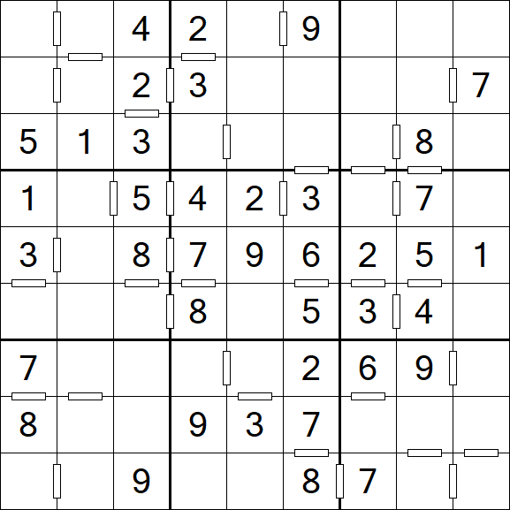 Consecutive Sudoku - Fácil