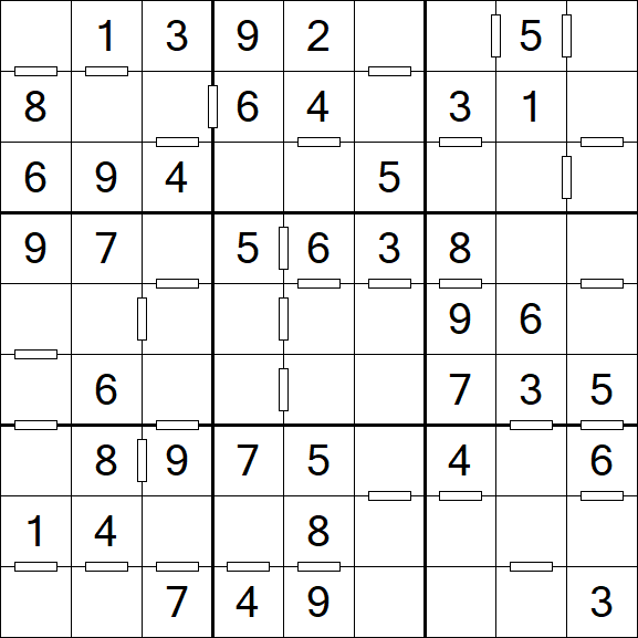 Consecutive Sudoku - Fácil