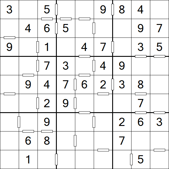Consecutive Sudoku - Fácil