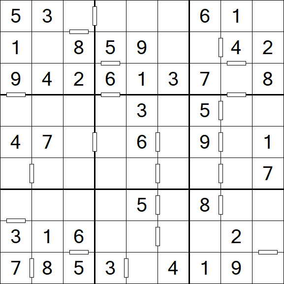 Consecutive Sudoku - Fácil
