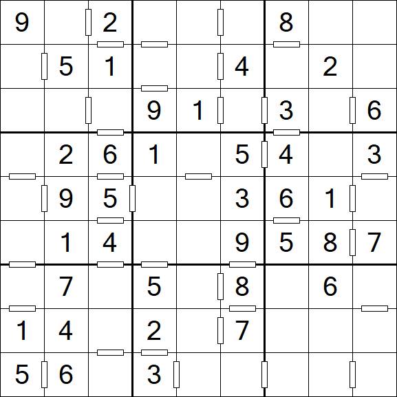 Consecutive Sudoku - Fácil